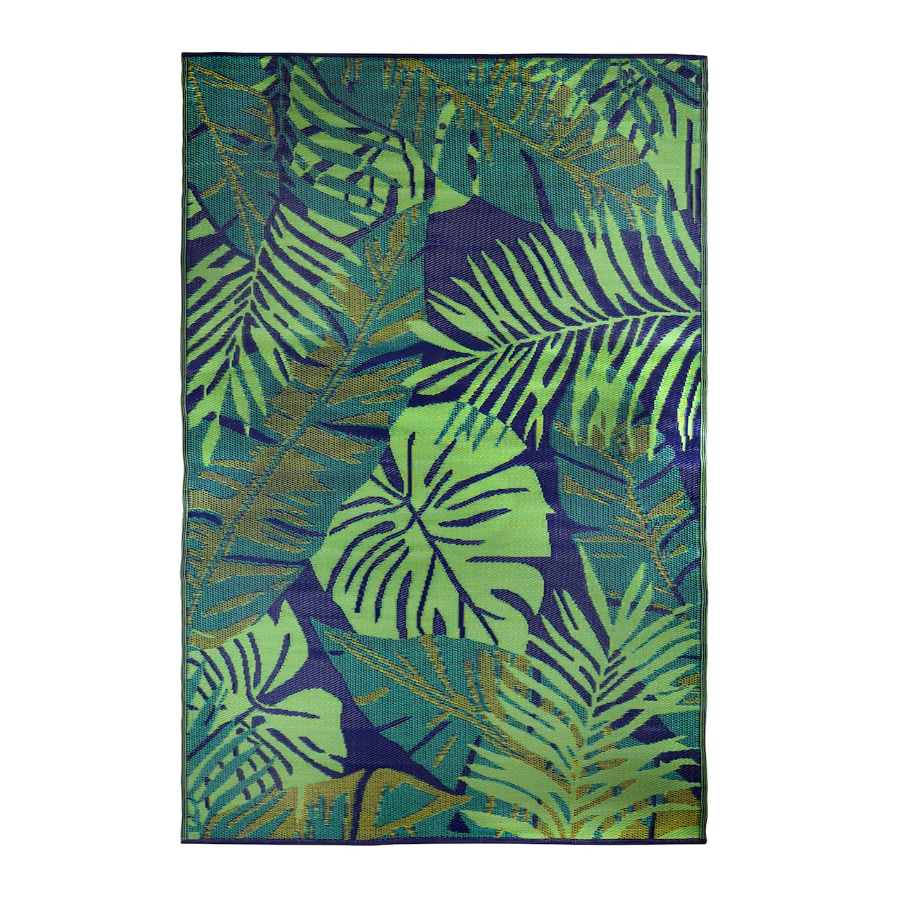 Tapis d’extérieur à thème de feuilles de palmier d’Ashland